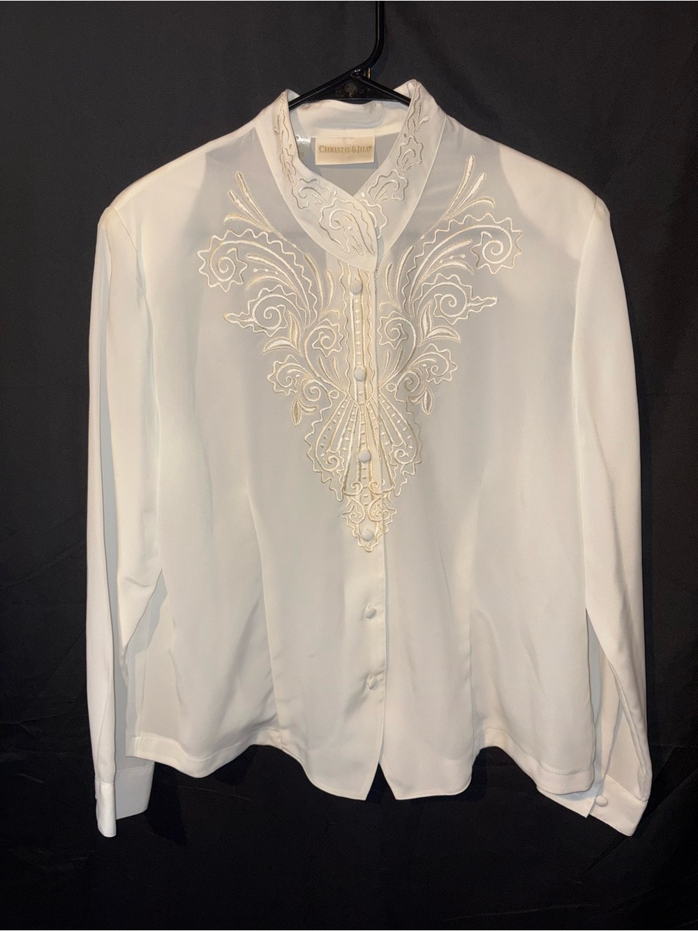 Christie & Jill Embroidered Blouse